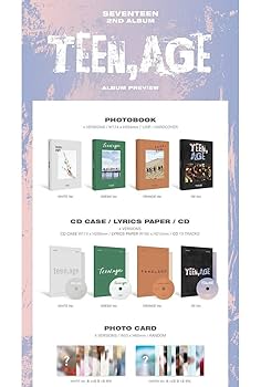 K-POP・アジア Teen,Age: Seventeen Vol.2 (RS Ver.) SEVENTEEN [TEEN, AGE] 2nd Album RS Ver. CD+Book+Card+Stand+